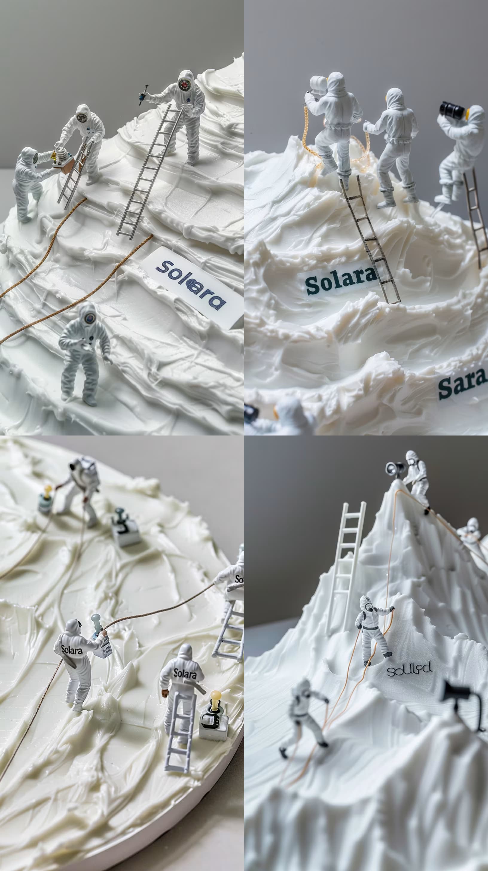 Example output for Surreal Skincare Macro Creator