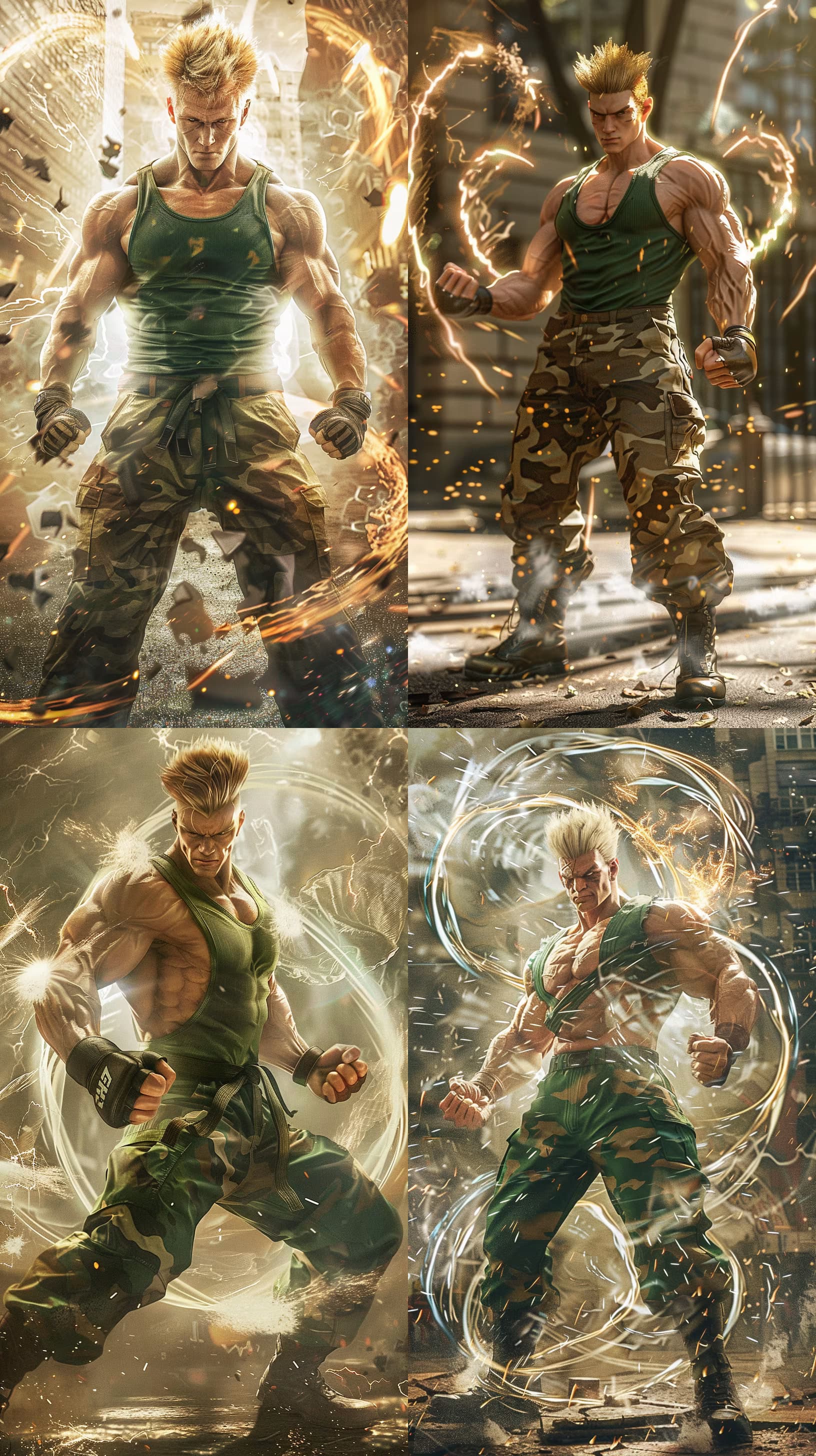 Example output for Cinematic Character Portrait Creator