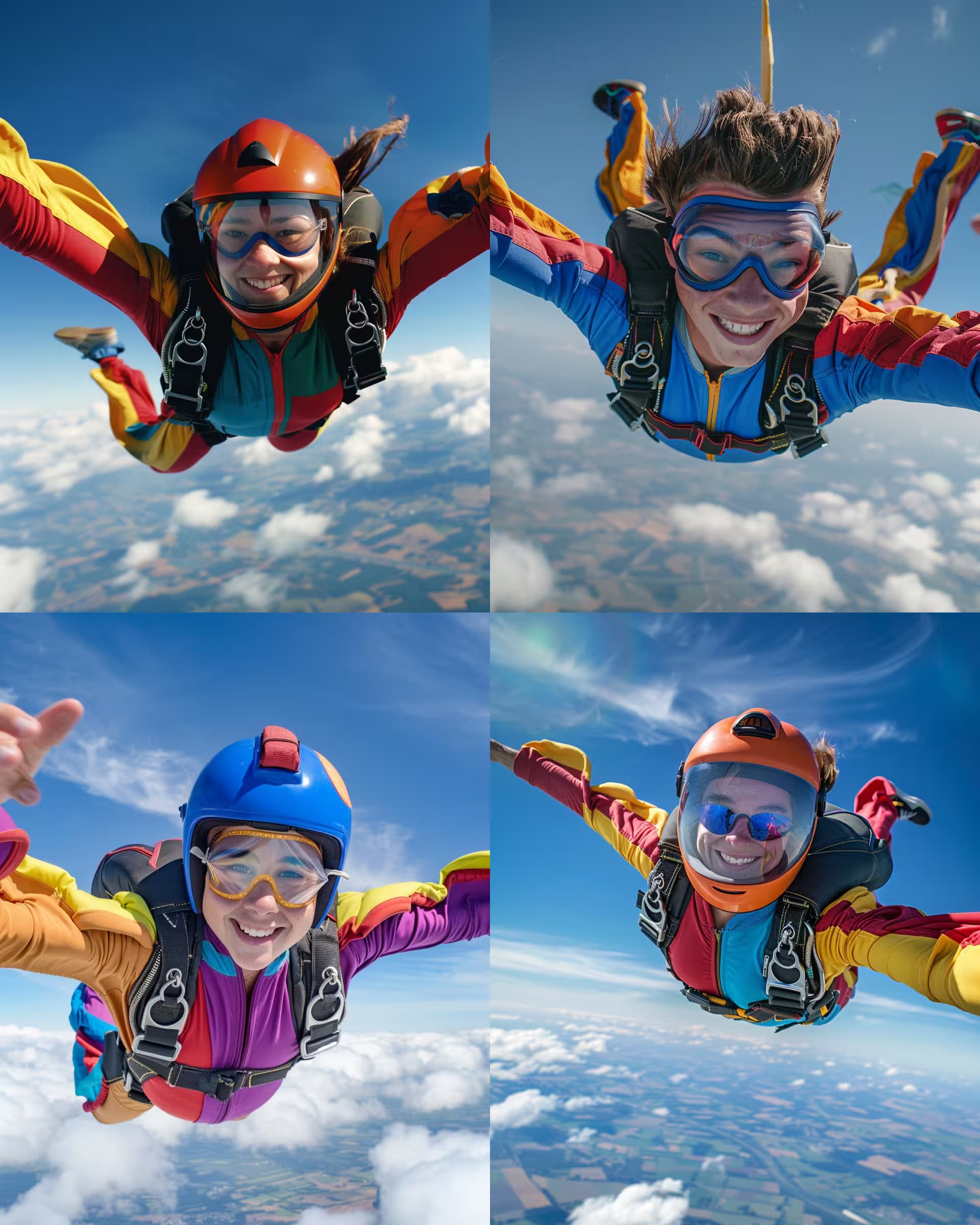 Example output for Skydiver Promo Image Creator