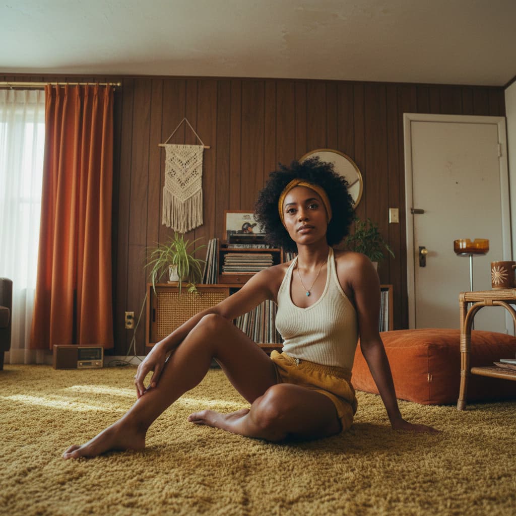 Example output for 🏠 Retro Interior Portrait Generator