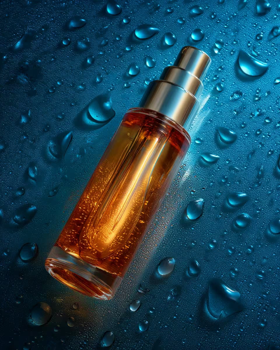 Example output for Minimalist Skincare Bottle Shot