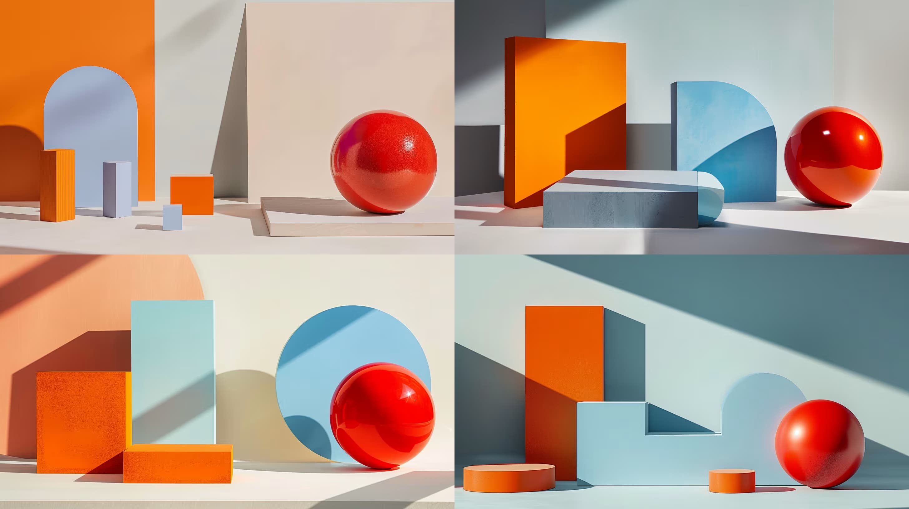 Example output for Minimalist Geometric Image Creator