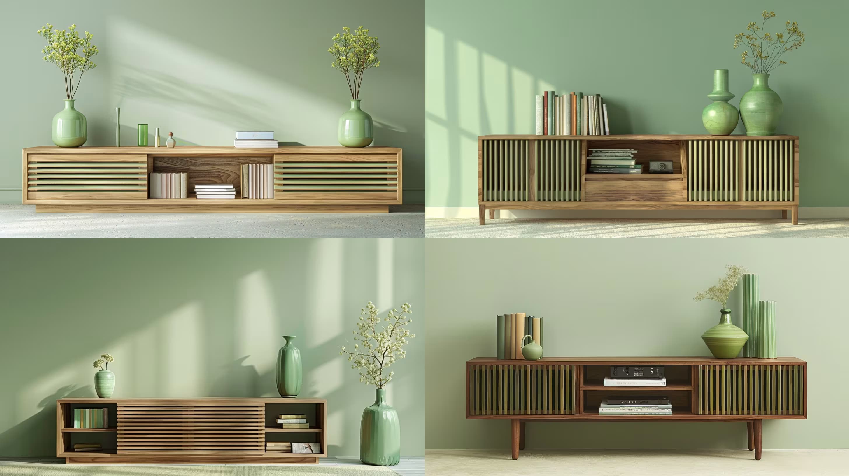 Example output for Minimalistic Furniture Scene Creator
