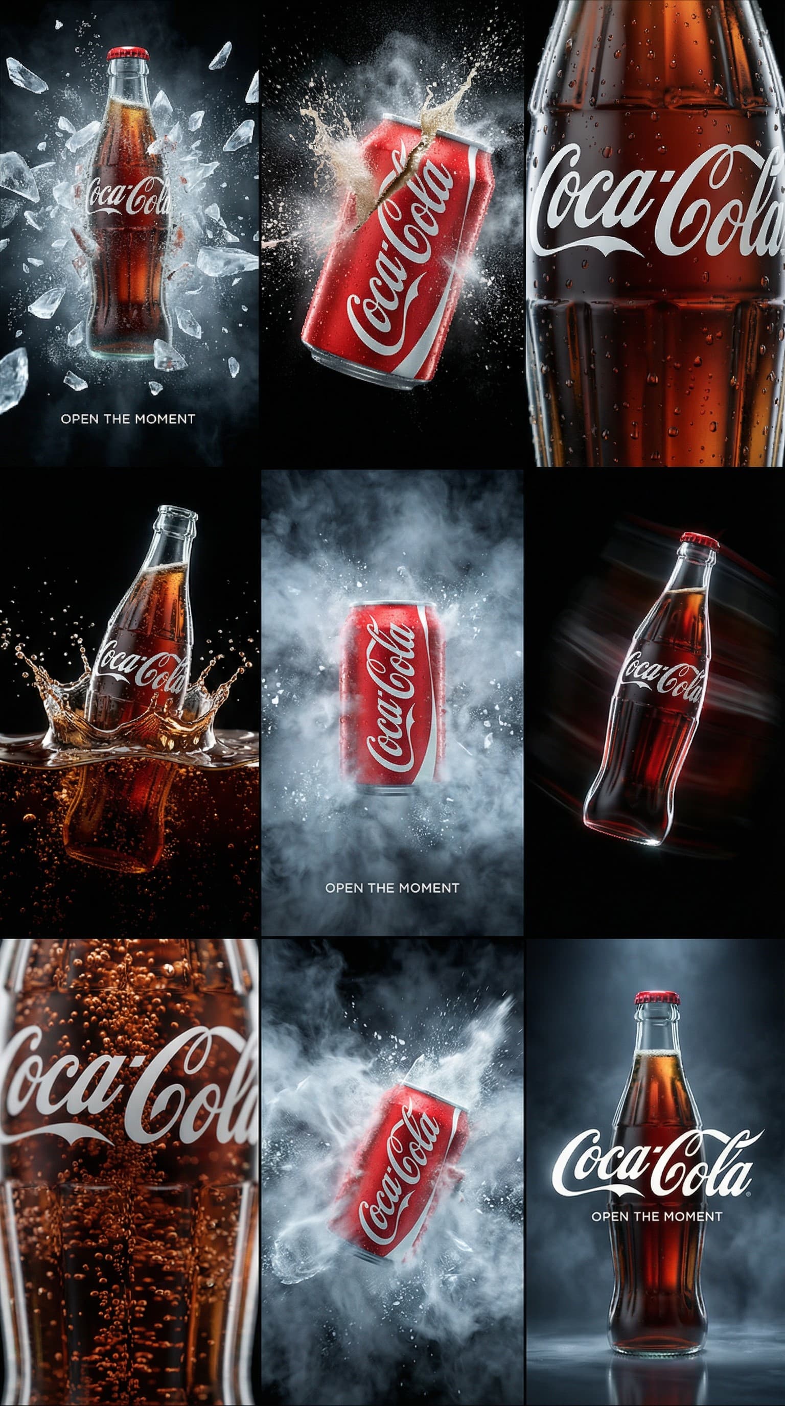 Example output for Cinematic Coca-Cola Ad Creator