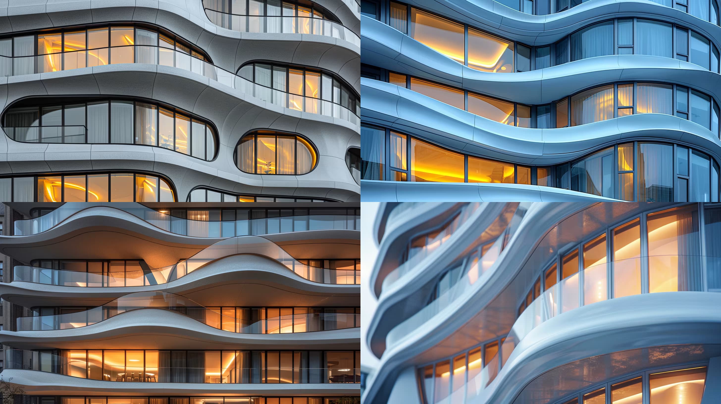 Example output for Architectural Facade Image Creator