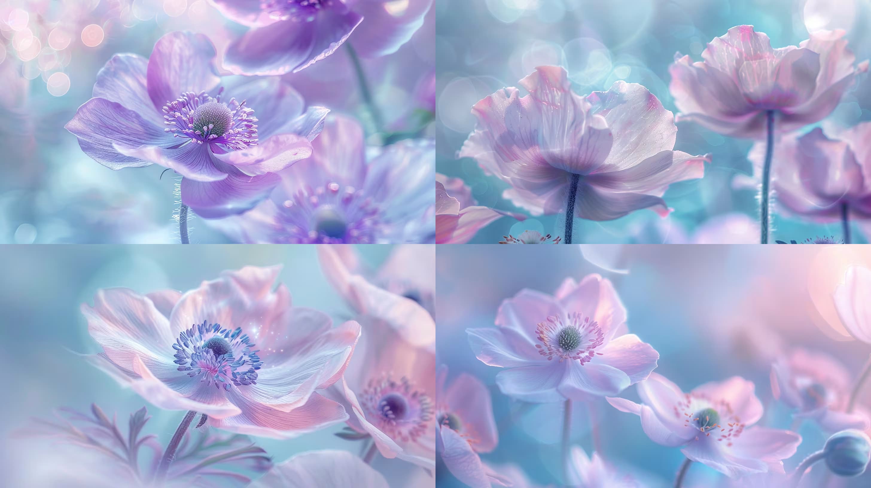 Example output for Fantasy Flower Macro Creator