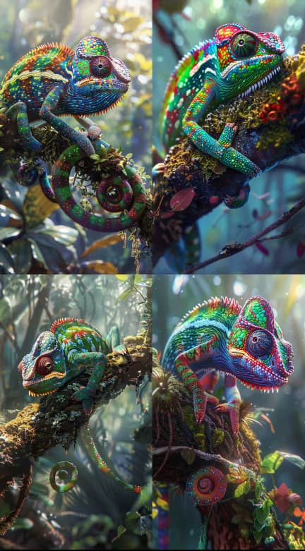 Example output for Artistic Scene Creator