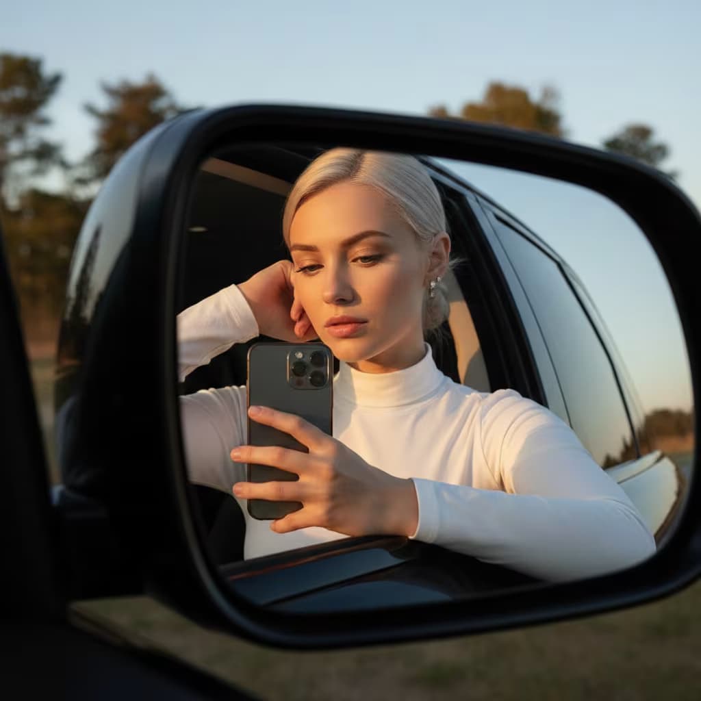 Example output for 📸 Golden Hour Selfie Generator