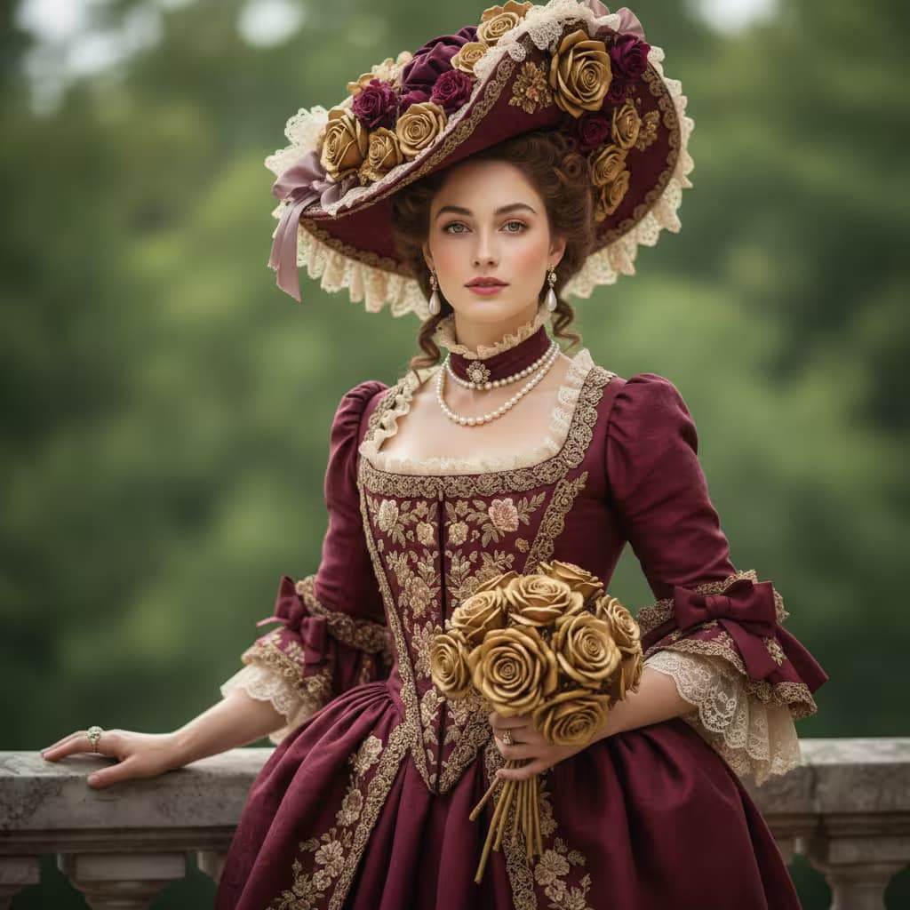 Example output for 🎨 Victorian Portrait Generator