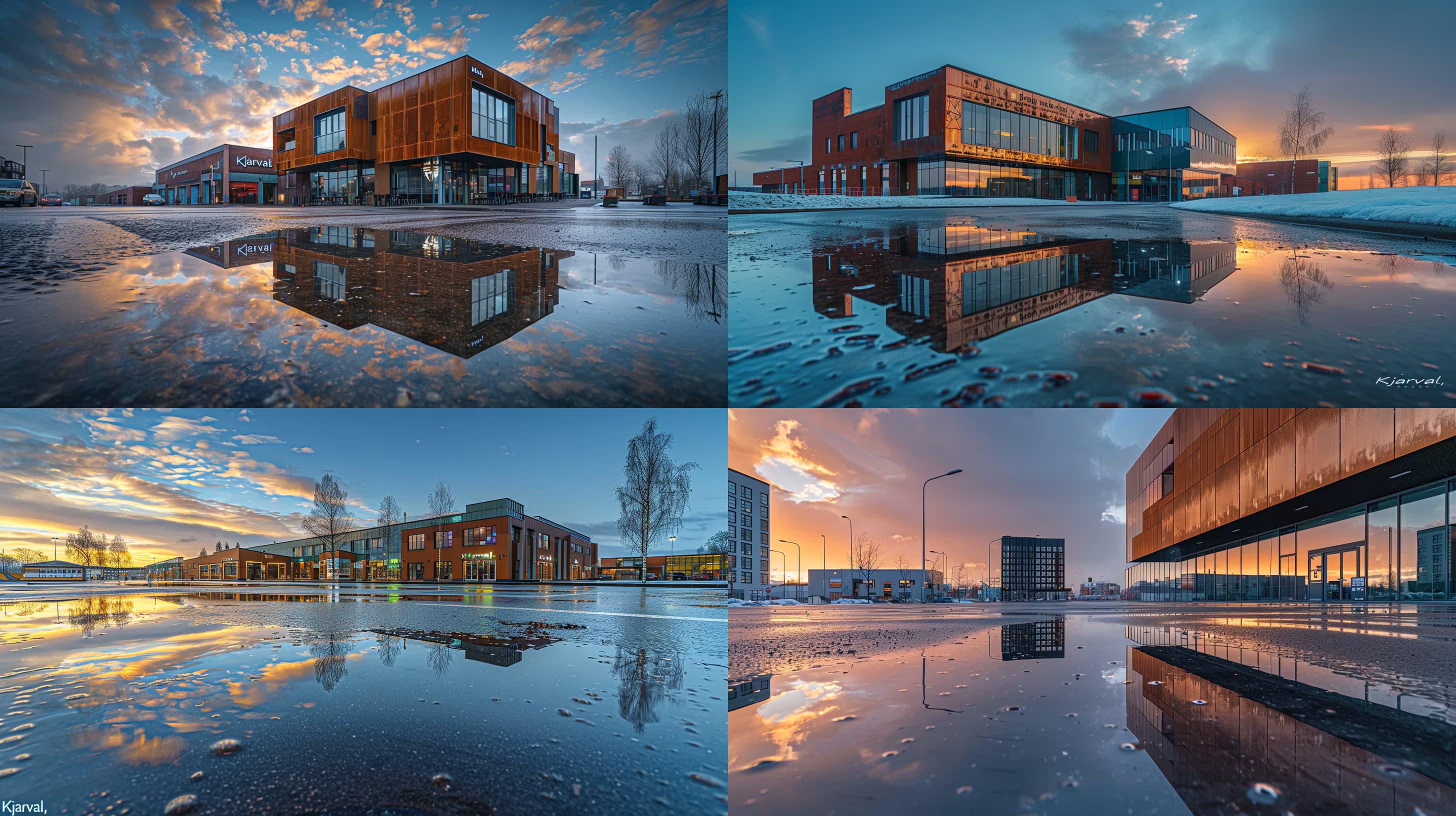 Example output for Architectural Reflection Photographer