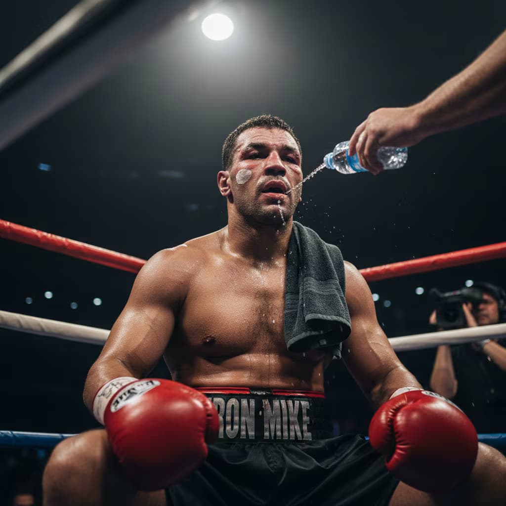 Example output for 🥊 Gritty Boxing Portrait Generator
