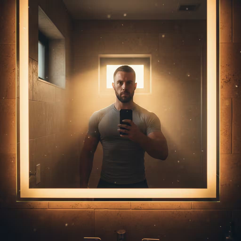 Example output for 📸 Cinematic Selfie Portrait Generator