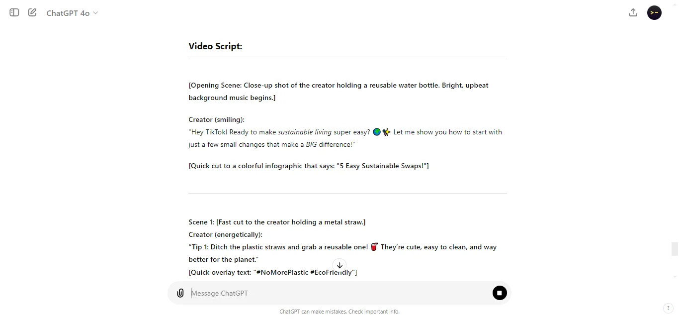 Write Video Scripts