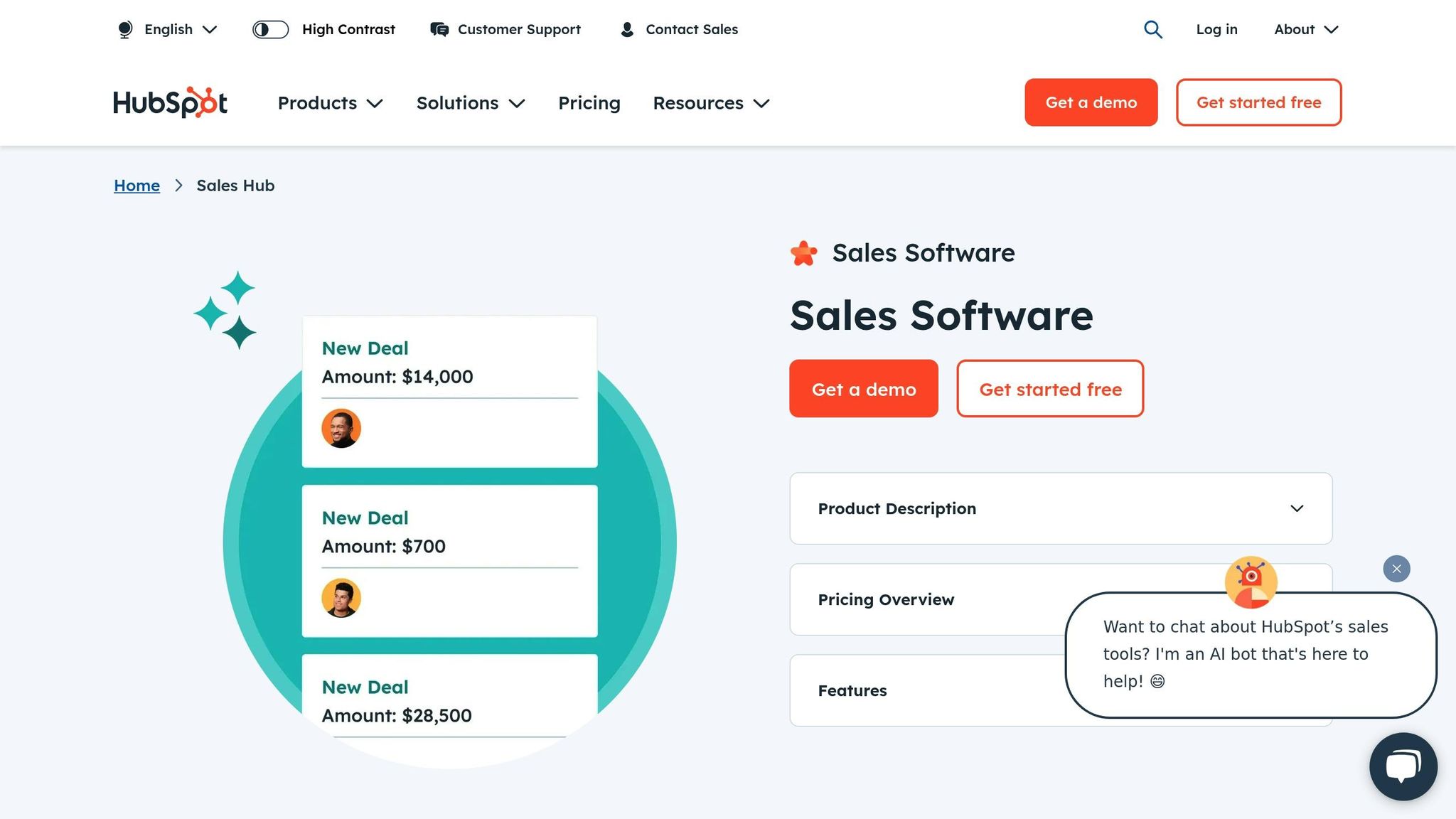 HubSpot Sales Hub