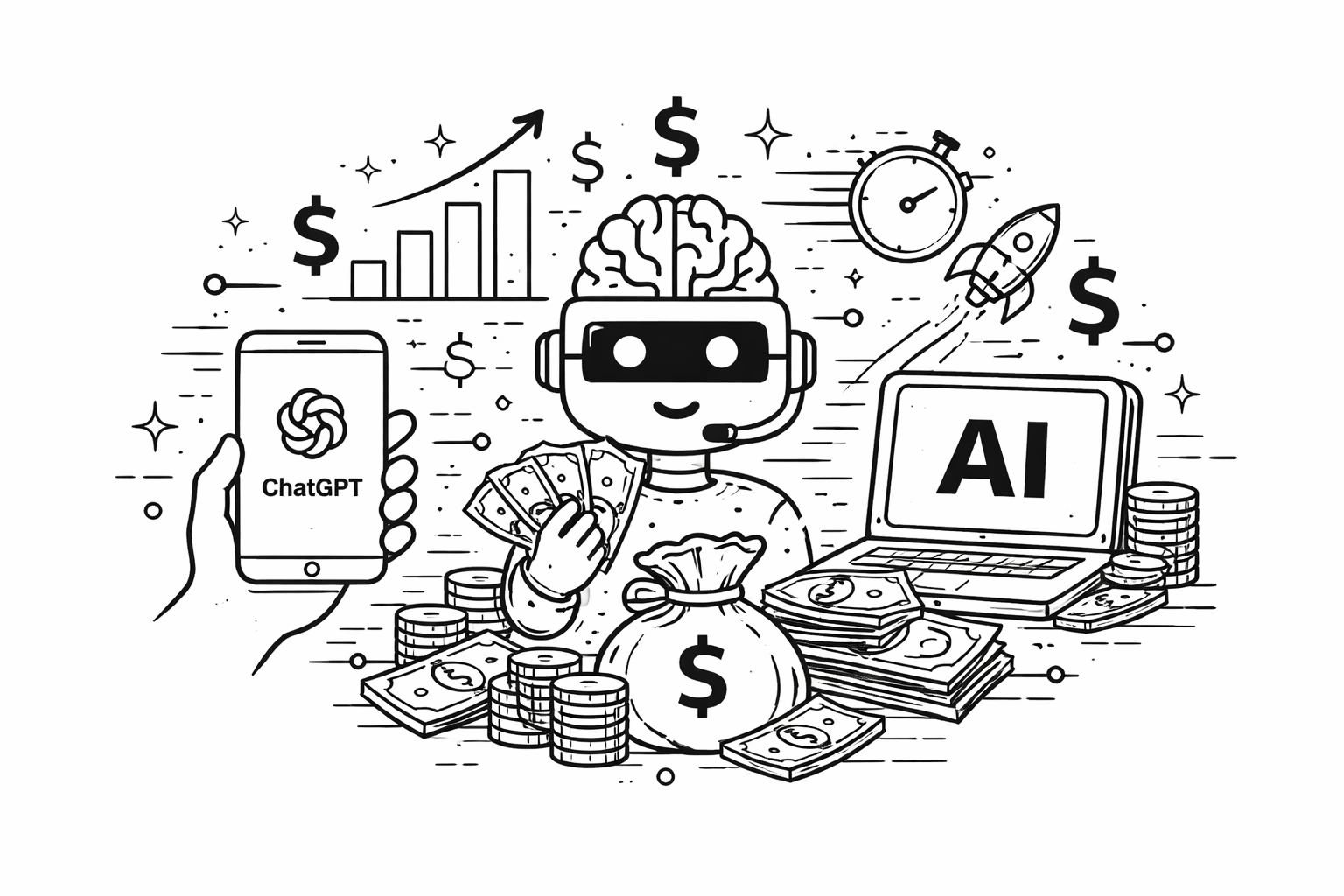 How to Make Money With AI Fast? Using AI Tools for Financial Success