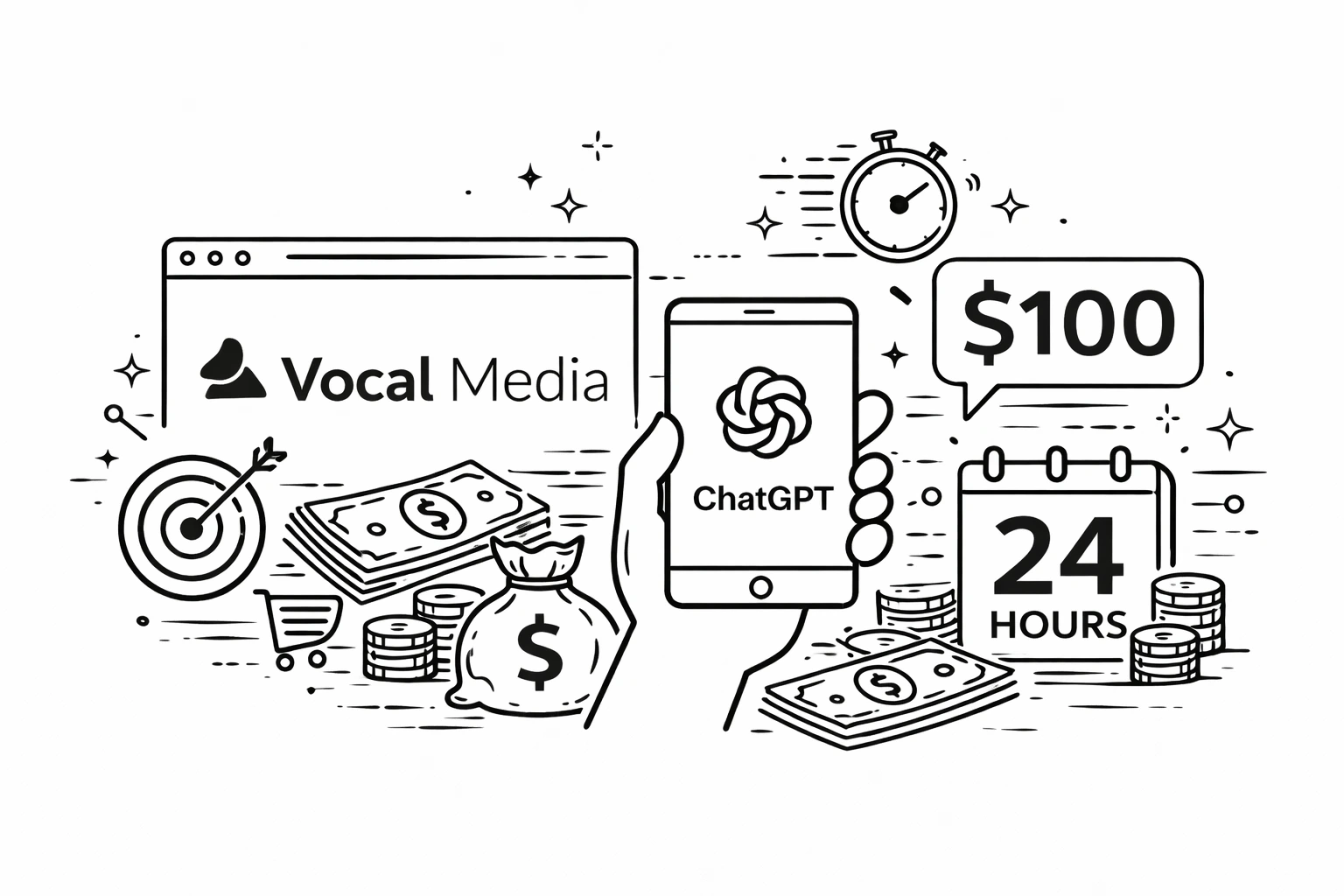 Earn $100 On Vocal Media Using ChatGPT in 24 HOURS