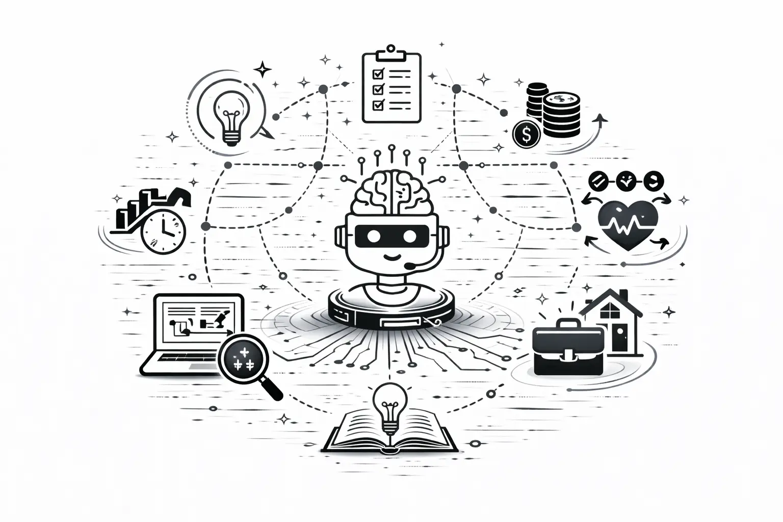 How to Automate Tasks with AI: The 9-Domain Life Audit Framework